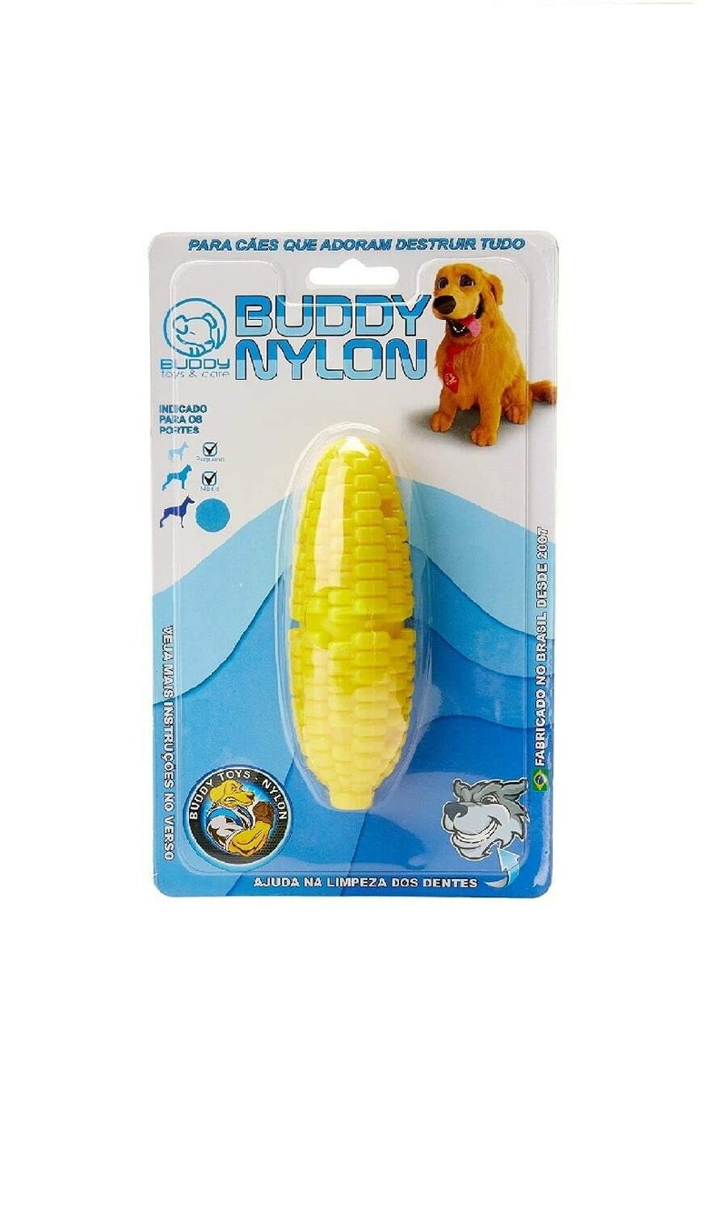 Brinquedo Buddy Toys Milhão Nylon Amarelo P