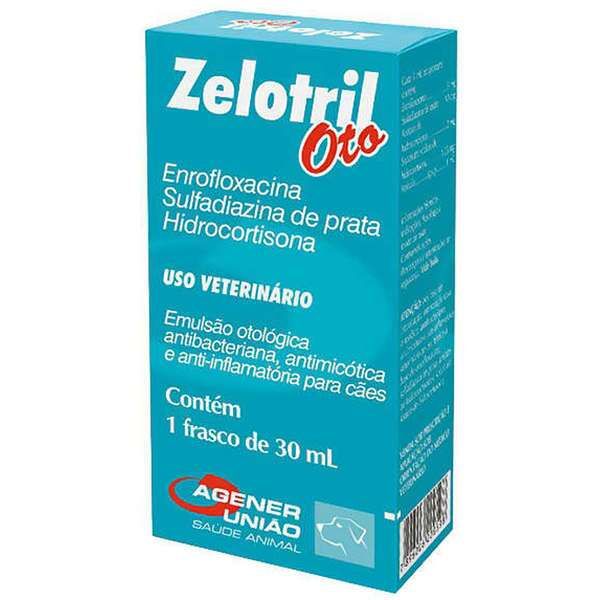 Zelotril Oto Agener União Emulsão Otológica 30ml