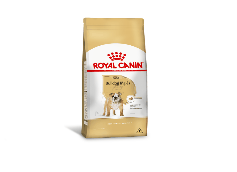 Ração Royal Canin Bulldog Cães Adultos 12kg