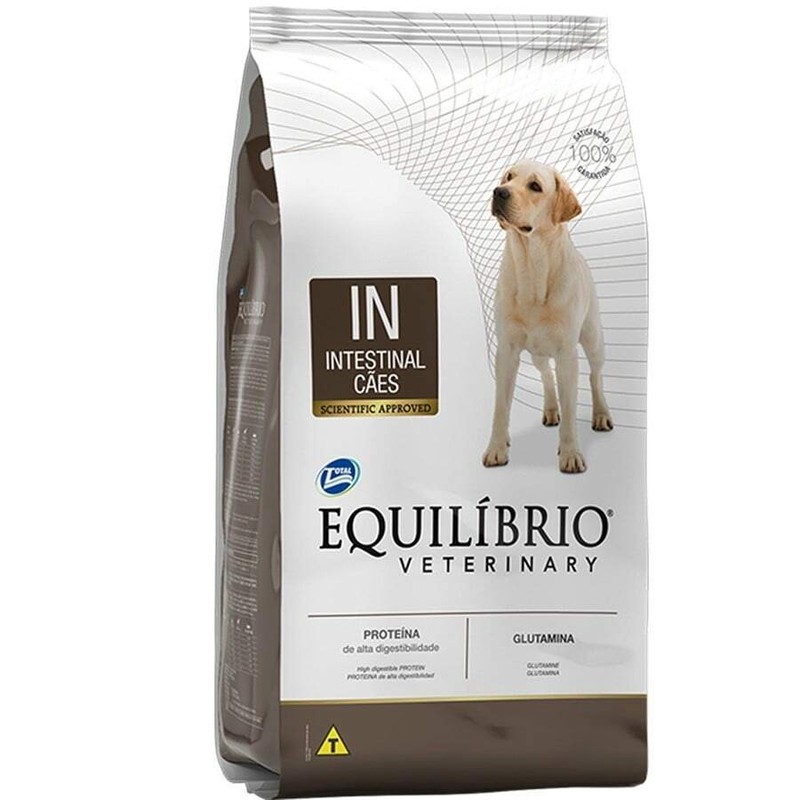 Ração Total Equilíbrio Veterinary Intestinal Cães Adultos 7,5kg