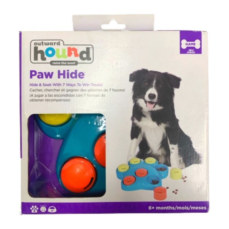 Brinquedo Interativo Cães Outward Hound Kyjen Paw Hide Treat Toy Dog Toys Scent Puzzle Training Toy - Large