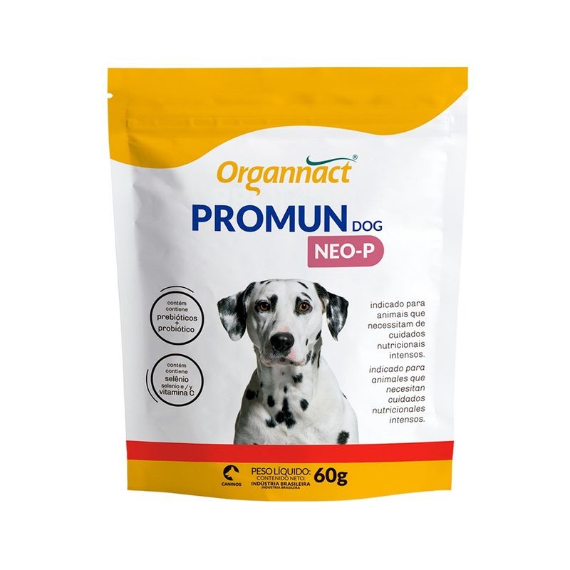 Promun Dog Neo P Suplemento Organnact 60g