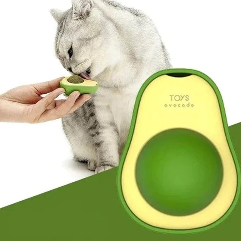 Brinquedo Abacate Catnip para Gatos