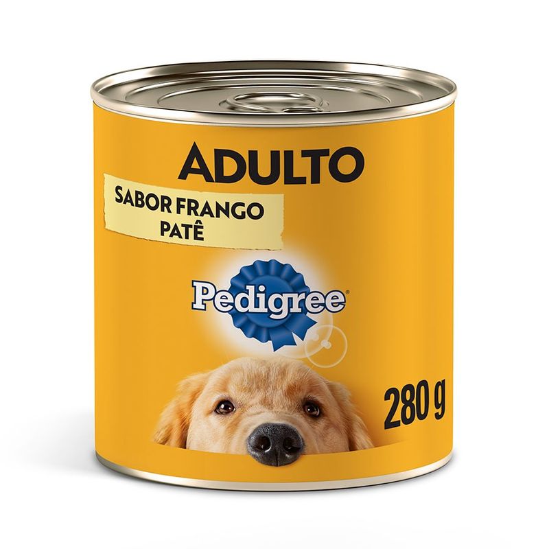 Alimento Úmido Patê Pedigree Lata para Cães Adultos Frango