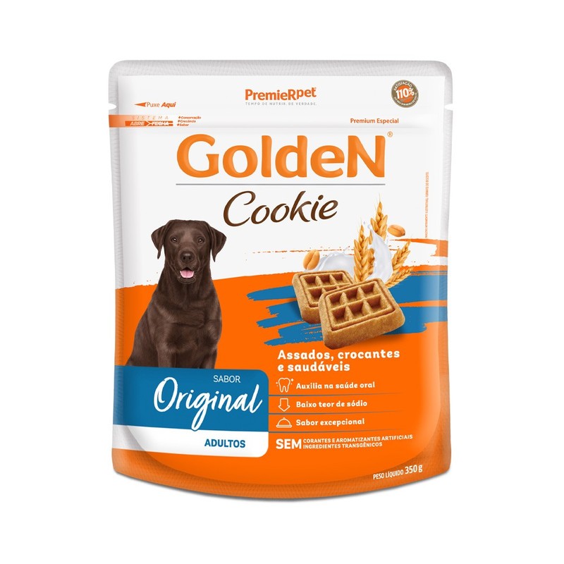 Biscoito Golden Cookie Cães Adultos  350g