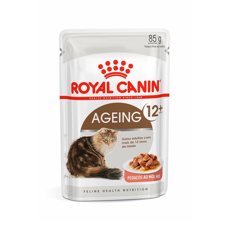 Alimento Úmido Sachê Royal Canin Feline  Ageing +12 Gatos Idosos 85g