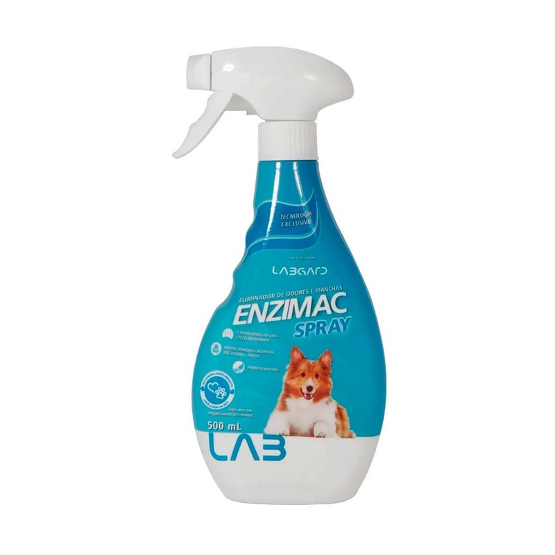 Enzimac Spray Eliminador de Odores e Manchas Labgard 500ml