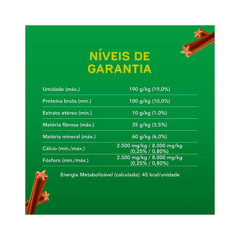 Petisco Dog Chow Oral Extra Life Cães Adultos Raças Minis & Pequenas 45g 