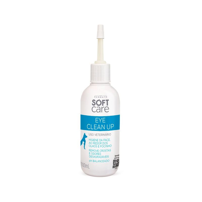 Eye Clean Up Solução De Limpeza Soft Care Pet Society 100ml