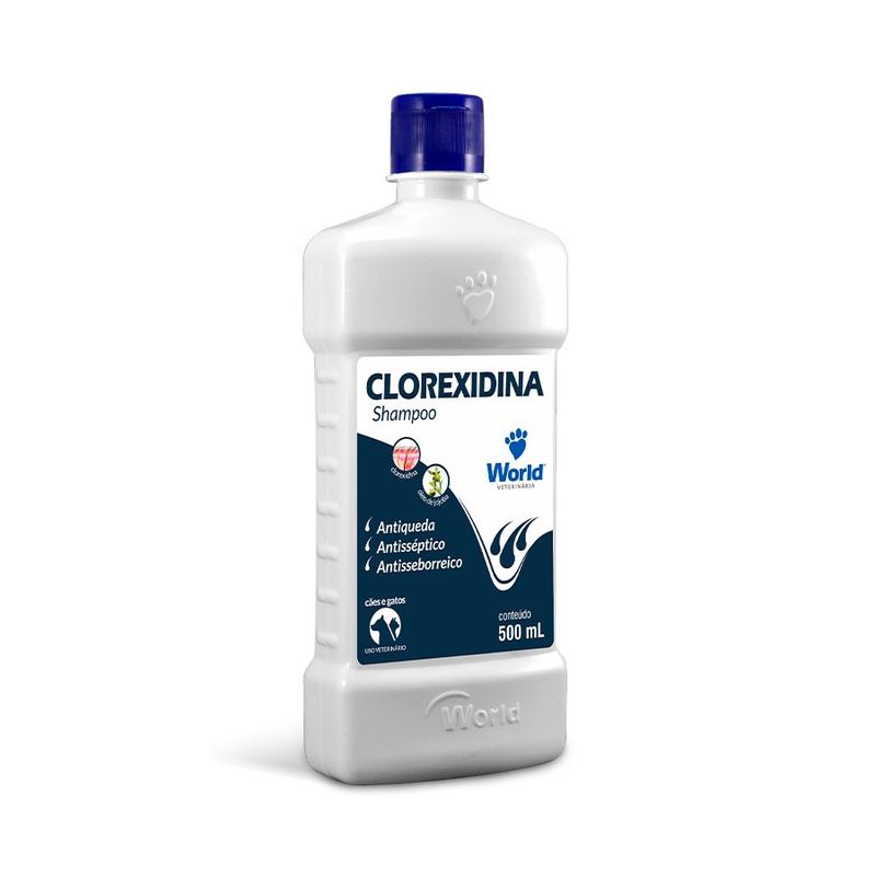 Shampoo Clorexidina para Cães e Gatos - 500ml Dugs