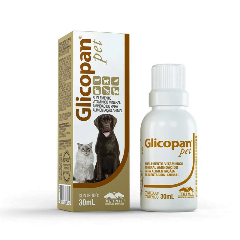 Glicopan Pet Suplemento Vetnil 30ml