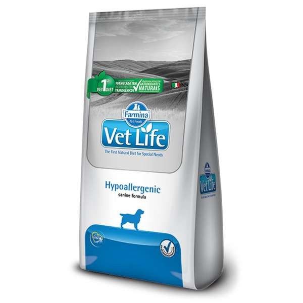 Ração Vet Life Natural Hypoallergenic Cães 