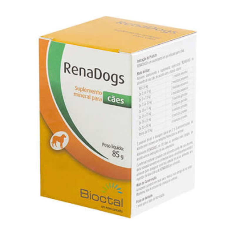 RenaDogs Suplemento Mineral Bioctal 85g