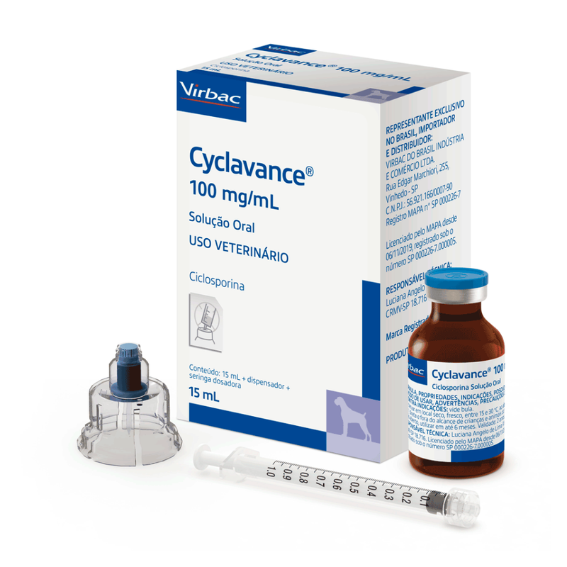 Cyclavance Cães Virbac 15ml