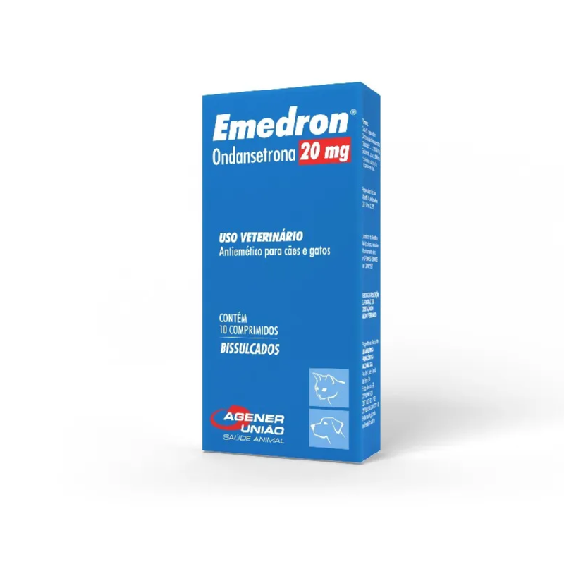 Emedron Agener União 20mg 10 comprimidos