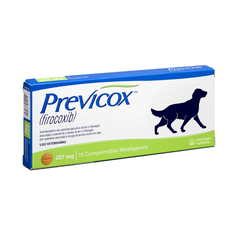Previcox 227 mg Anti-Inflamatório Merial 10 Comprimidos