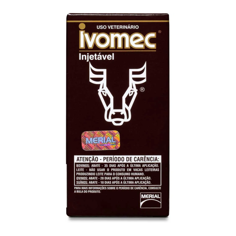 Ivomec Injetável Merial 50ml
