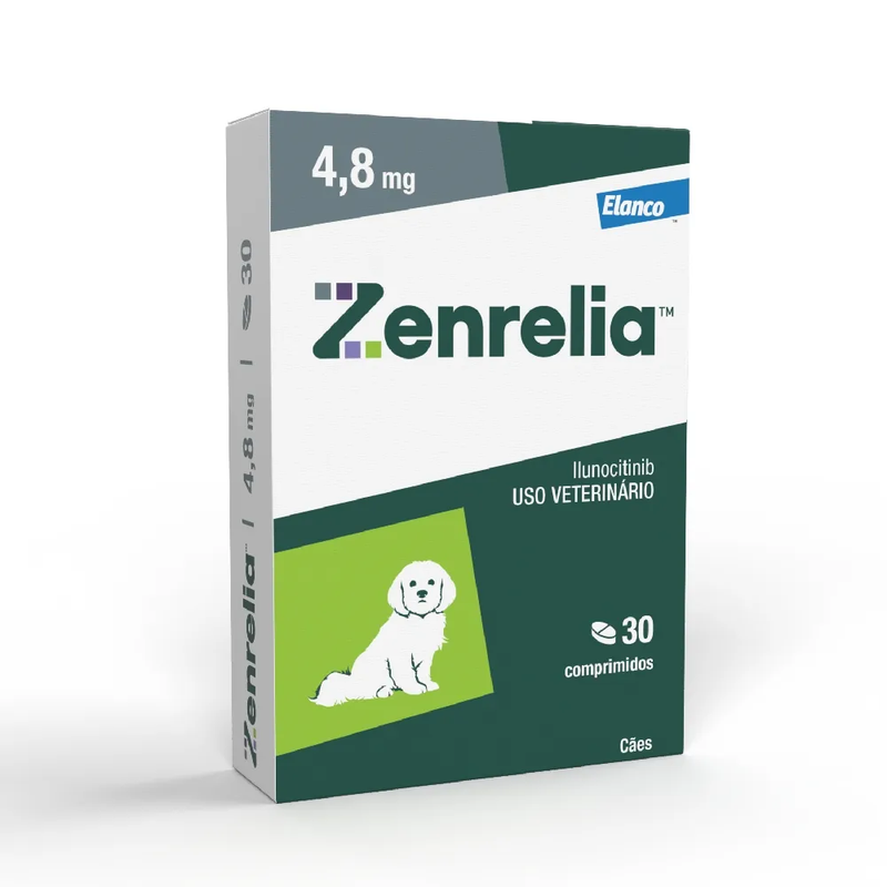 Zenrelia 4,8 mg para Cães Elanco 30 Comprimidos 