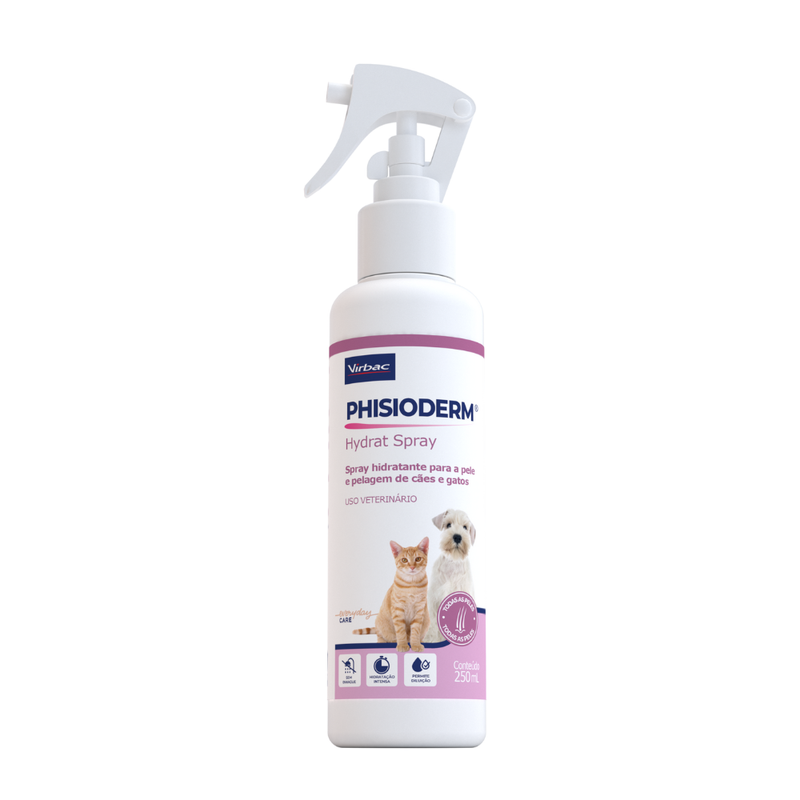 Phisioderm Hydrat Spray Cães e Gatos Virbac 250ml