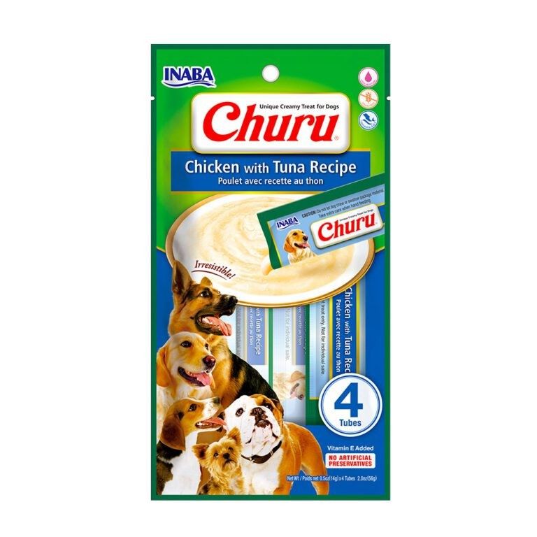 Petisco Churu Frango com Atum para Cães 56 g
