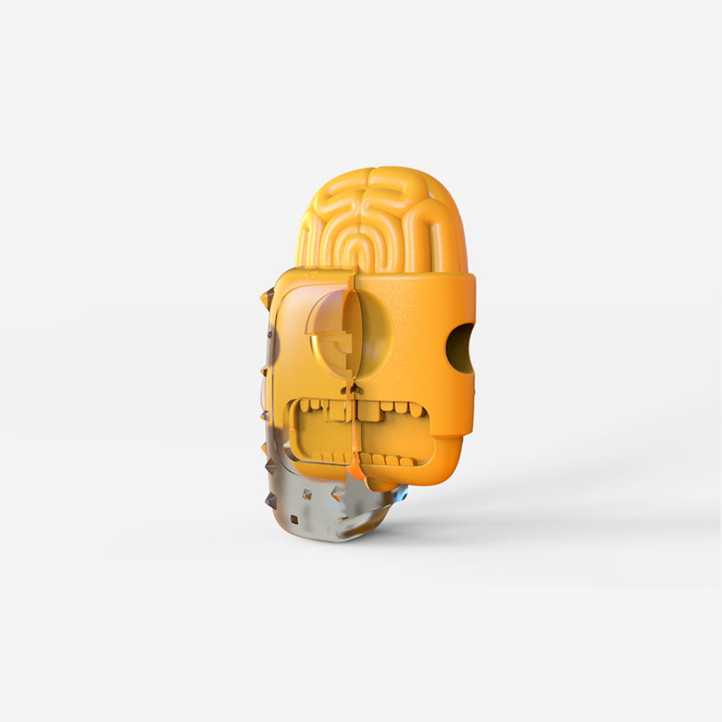 Brinquedo para Cachorros Brainies Brain Fried ZeeDog