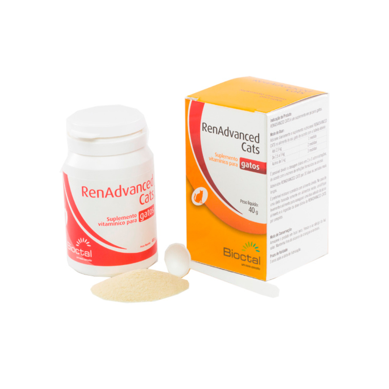RenAdvanced Cats Suplemento Vitamínico Bioctal 40g