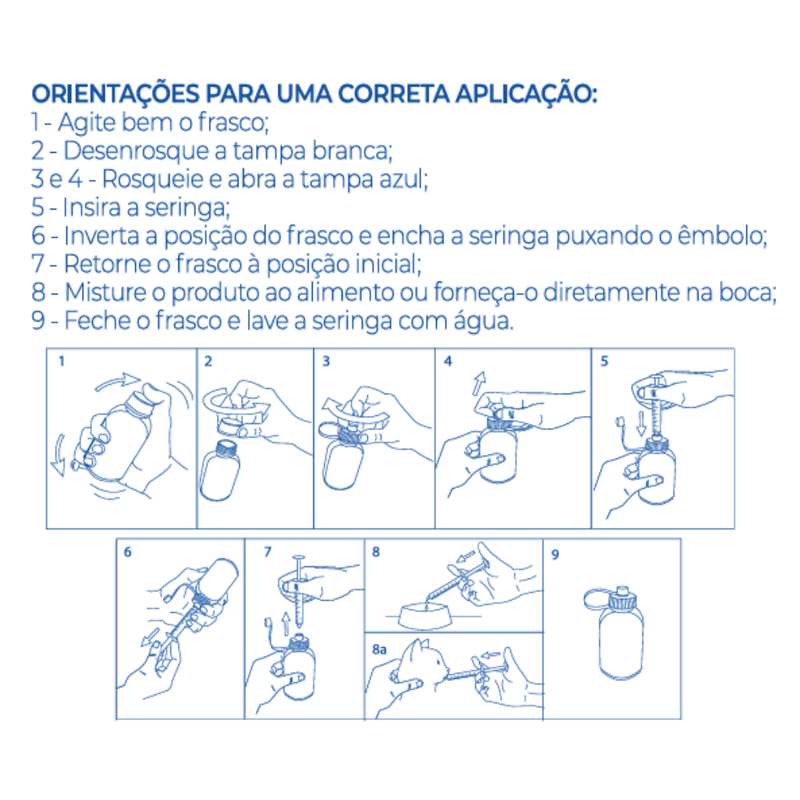 Suplemento Alimentar Pronefra para Cães e Gatos Virbac 60 ml