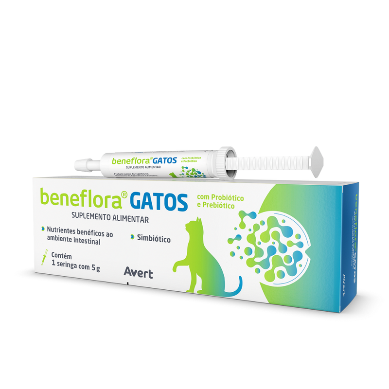 Beneflora Gatos Suplemento Alimentar Avert para Gatos 5g