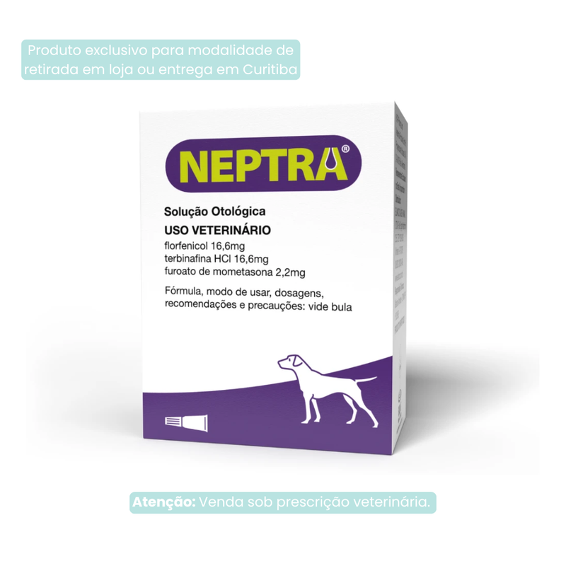 Neptra Solução Otológica Elanco 1ml 2 Bisnagas