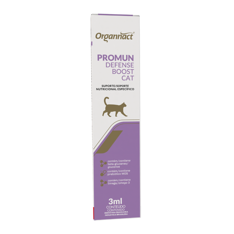 Suplemento Promun Defense Boost Cat Organnact 3ml