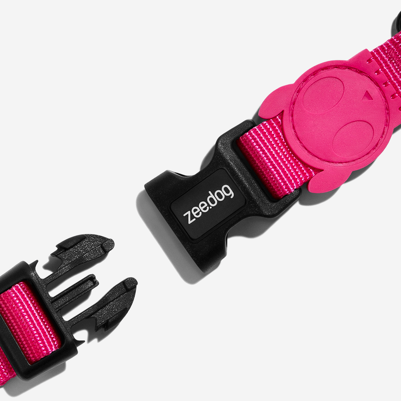 Peitoral para Cachorros H Pink Led ZeeDog P