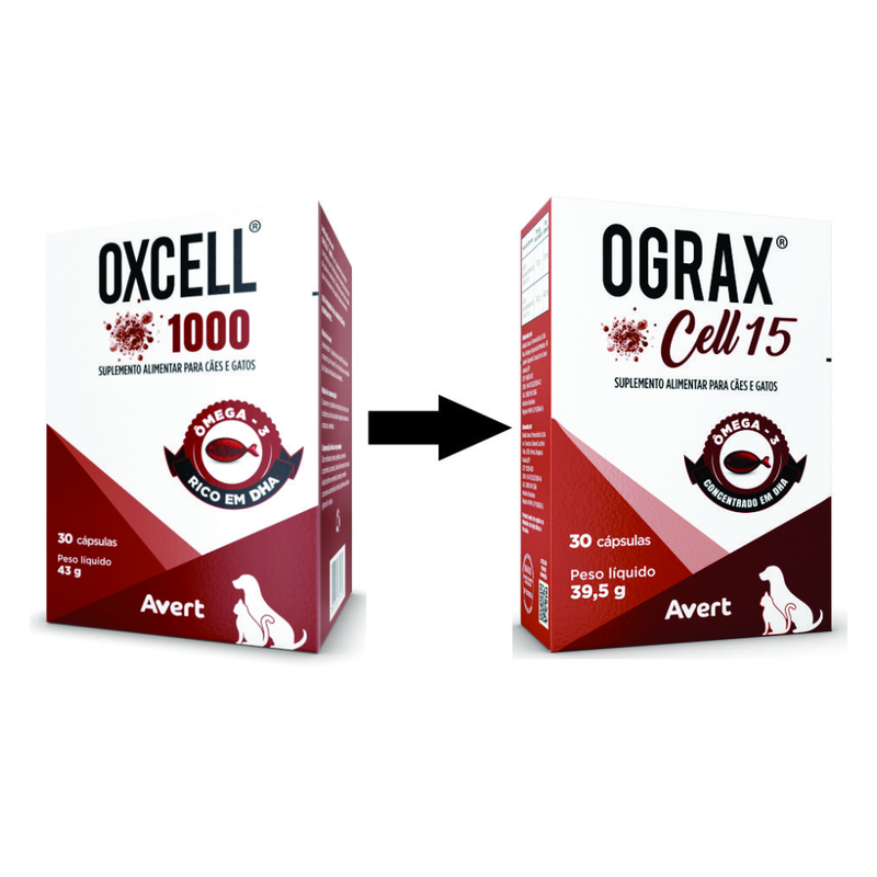 Ograx Cell 15 Suplemento Avert 30 Cápsulas