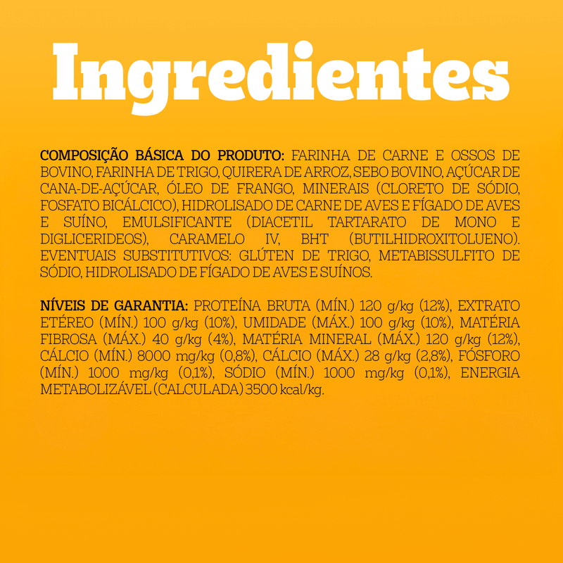 Biscoito Pedigree Biscrok Marrobone para Cães Adultos Sabor Carne 500g