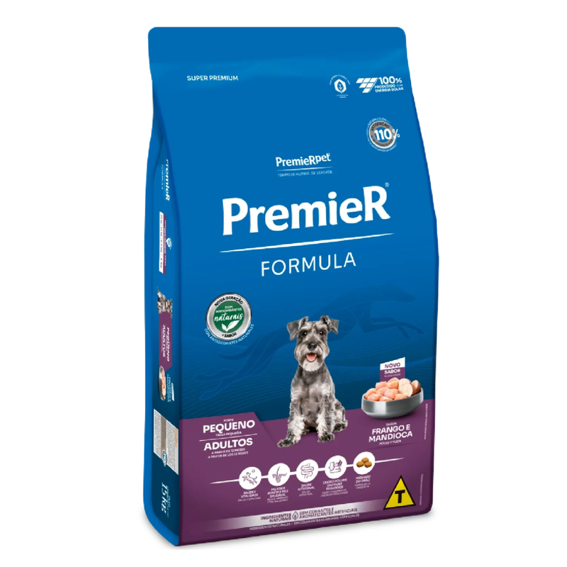 Ração Premier Formula Cães Adultos Raças Pequenas 2,5kg