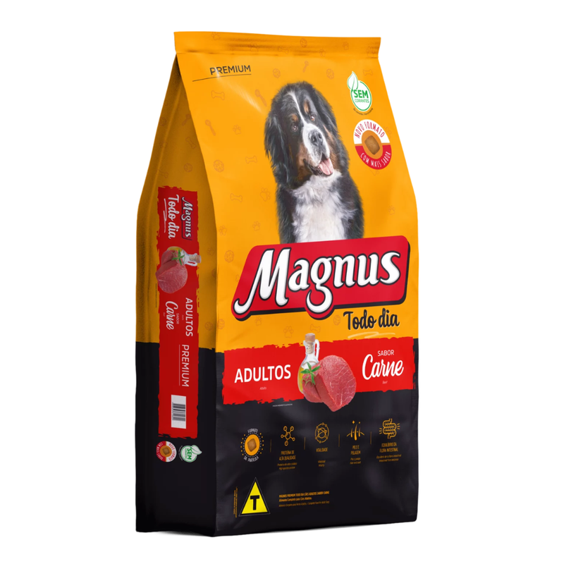 Ração Magnus Todo Dia Cães Adultos Carne 15kg Adimax