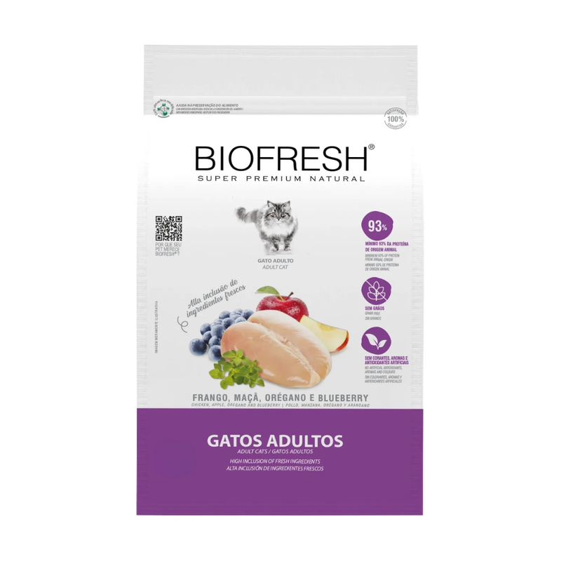 Ração Biofresh Gatos Adultos Frango 7,5kg