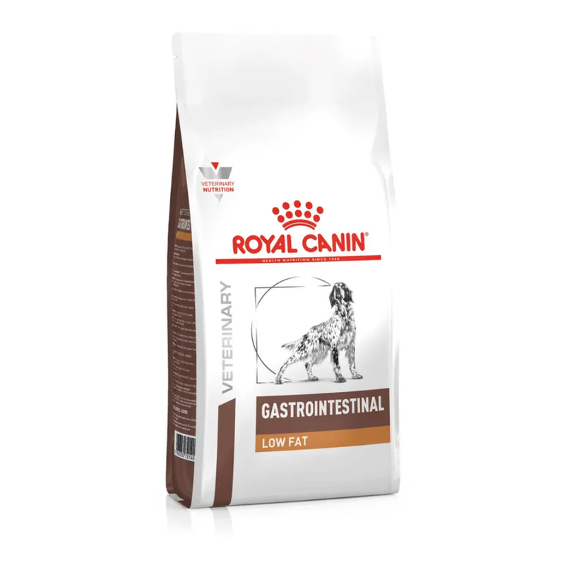 Ração Royal Canin Canine Veterinary Diet Gastro Intestinal Low Fat Cães Adultos 10,1kg