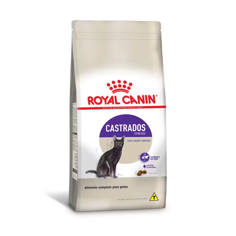 Ração Royal Canin Sterilised Gatos Adultos Castrados 10,1kg