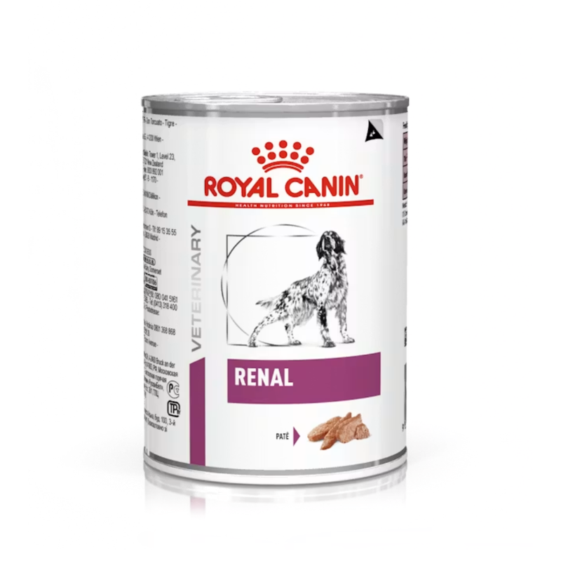 Alimento Úmido Royal Canin Cães Veterinary Diet Renal Lata 410g