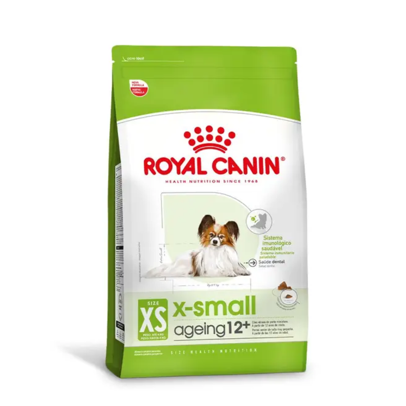 Ração Royal Canin X-Small Ageing 12+ Cães Adultos e Idosos 1kg