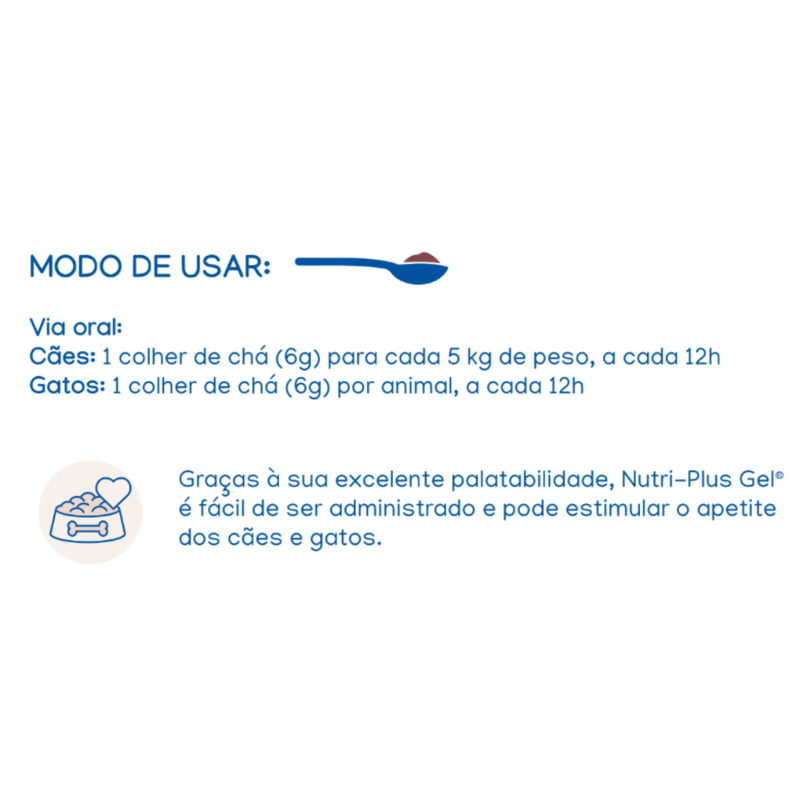 Suplemento Nutri-Plus Gel para Cães e Gatos Virbac 120g