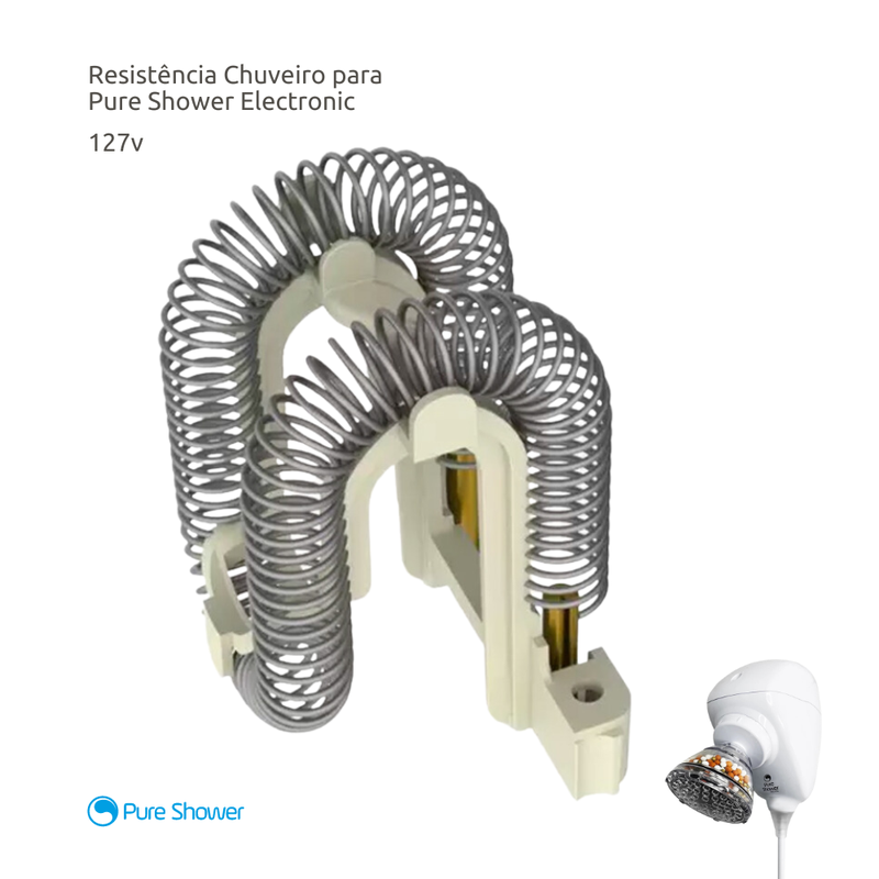 Resistência para Ducha Pure Shower Eletronic 5500W 127v