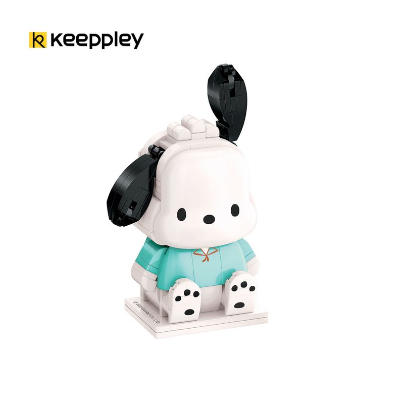 Bloco de montar Personagem Pochacco Hello Kitty e Amigos Keepplay