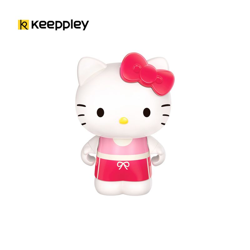 Bloco de Montar Banho de Sol Hello Kitty e Amigos Keepplay