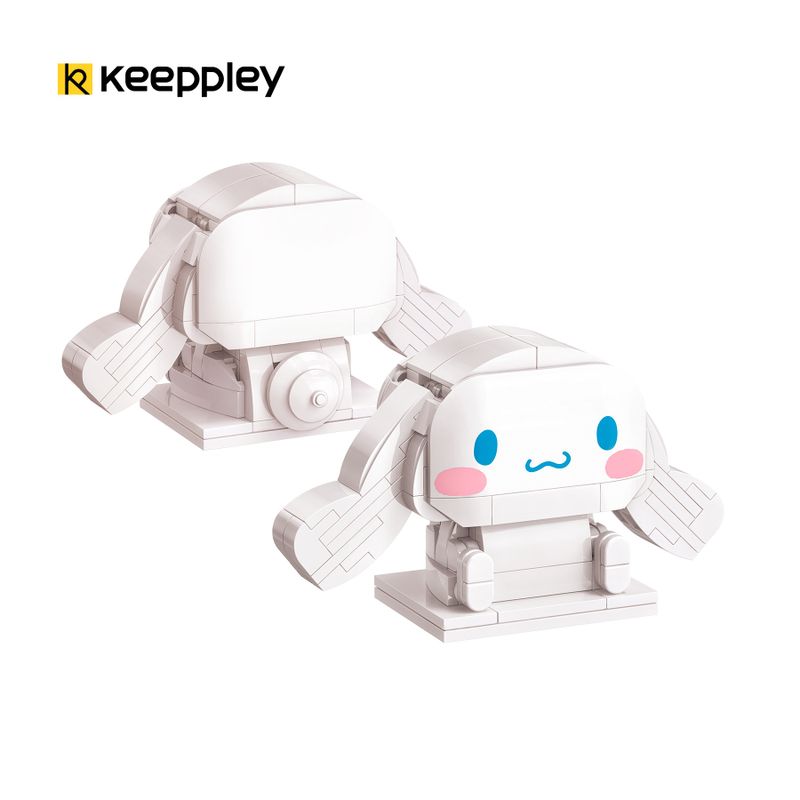 Bloco de montar Personagem Cinnamoroll Hello Kitty e Amigos Keepplay