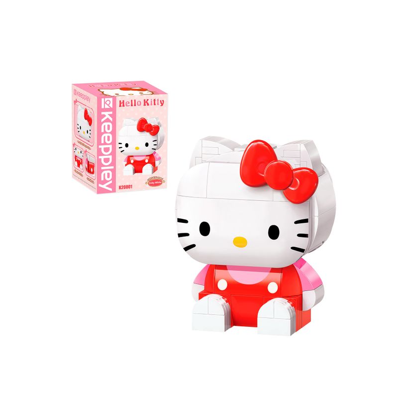Bloco de montar Personagem Hello Kitty e Amigos Keepplay