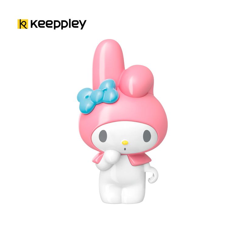 Bloco de montar Cupcake de Morango da My Melody Hello Kitty e Amigos Keepplay