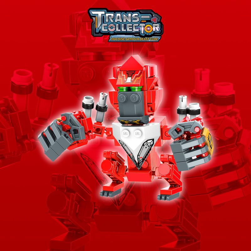 Bloco de Montar O Furioso Rei Orangotango Trans Collector Keepplay
