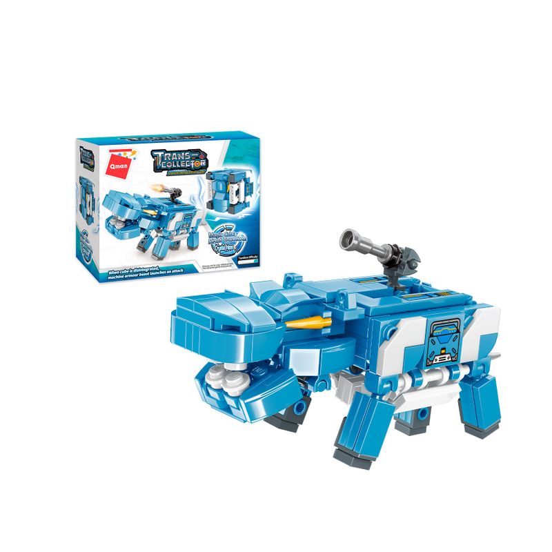 Bloco de Montar O Hipopótamo de Cristal Trans Collector Keepplay