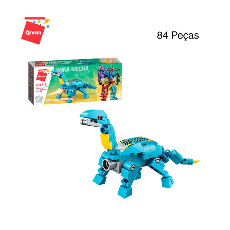 Bloco de Montar Set Creative Master Super Mecha Keepplay